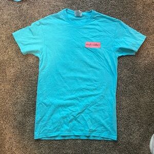 Small, Light Blue, Simply Southern Tee